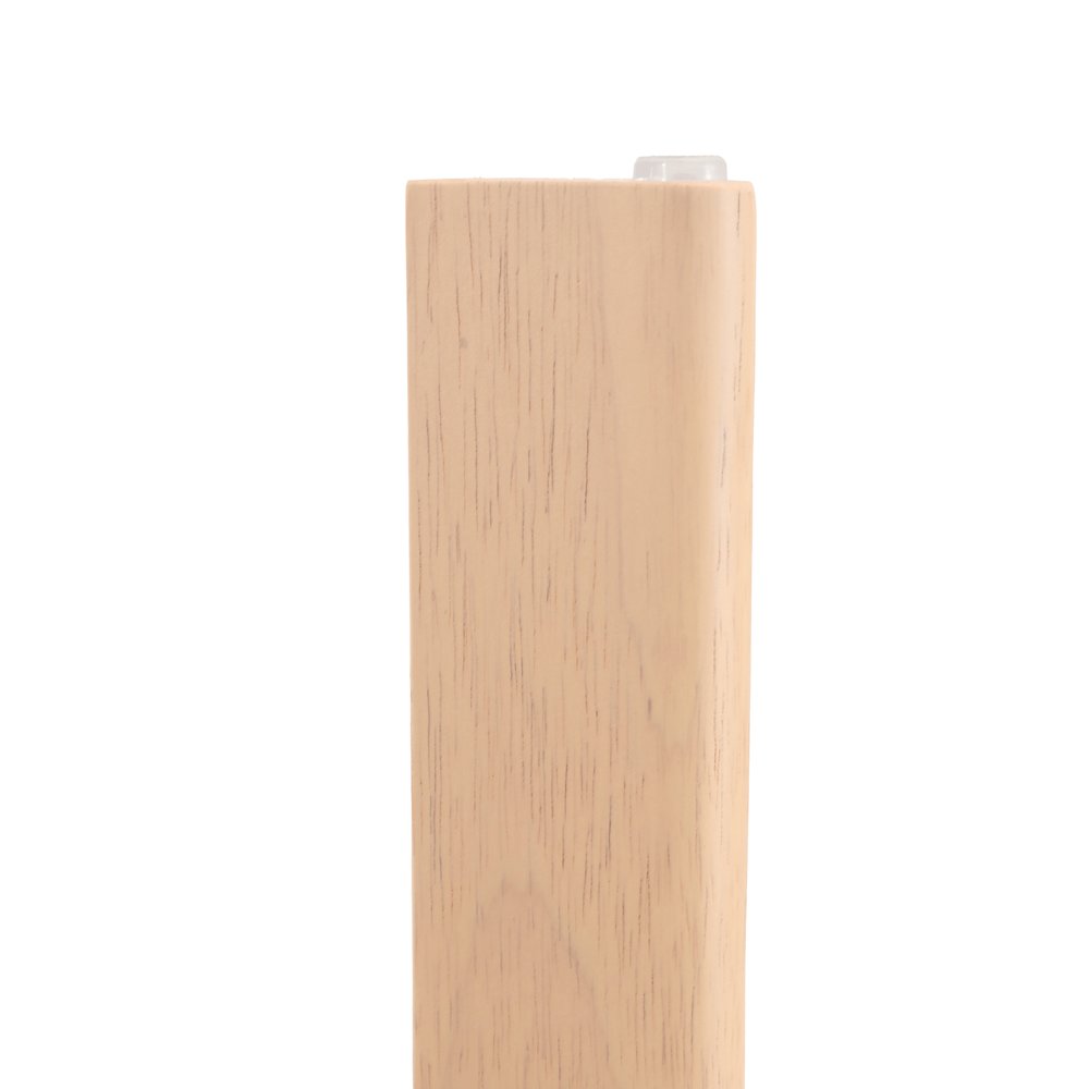 Velo Series Modern Dining Chair in Natrual Wood with White Seat. Picture 12