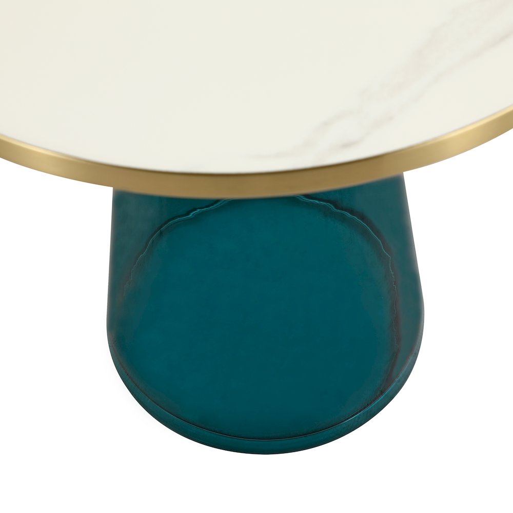 Tully Collection Glass side Table. Picture 11