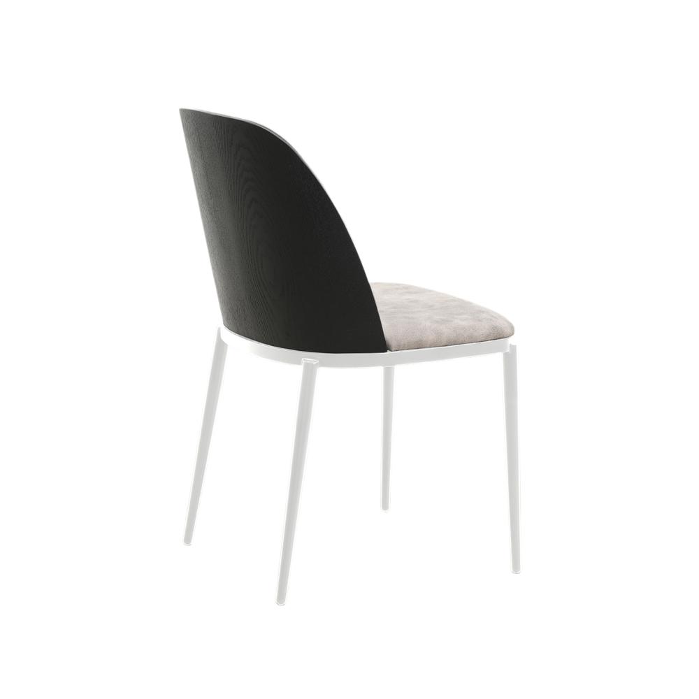 Seat and White Powder-Coated Steel Frame. Picture 5