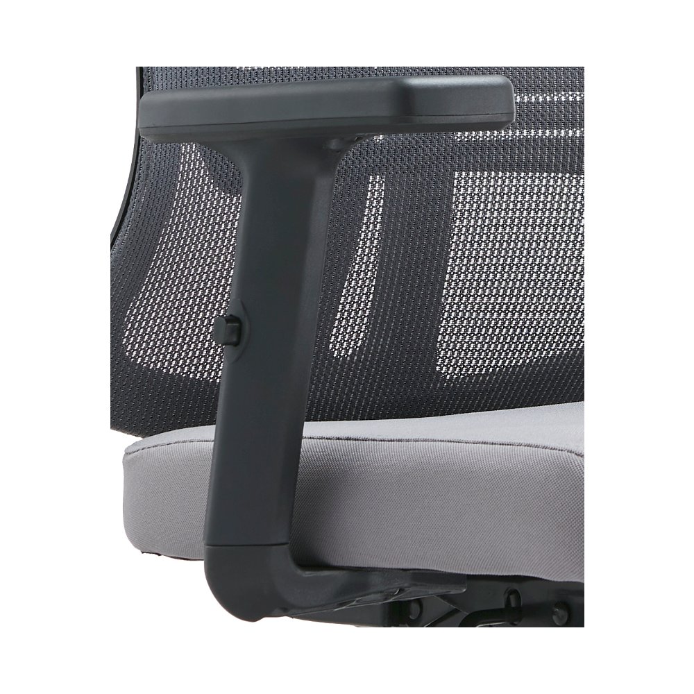 Office Nift Series Office Task Chair In Grey. Picture 2