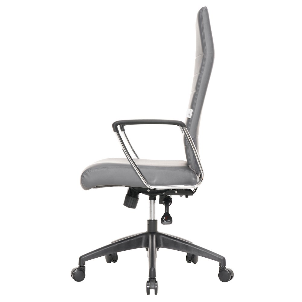 Hilton Modern High-Back Leather Office Chair. Picture 27