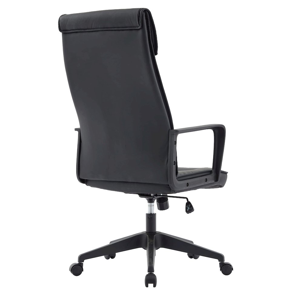 Aiaria Collection Modern Office Chair In Black. Picture 8