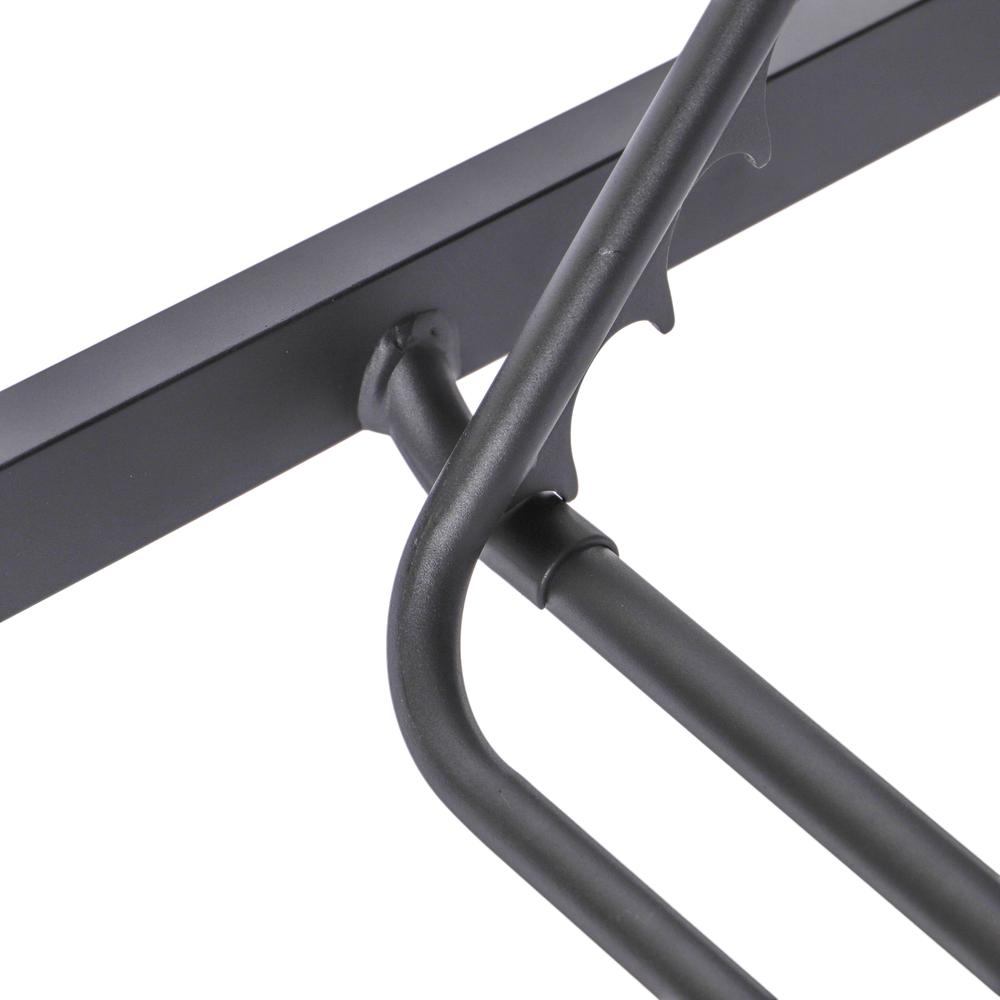 Black Aluminum Outdoor Patio Chaise Lounge Chair. Picture 21