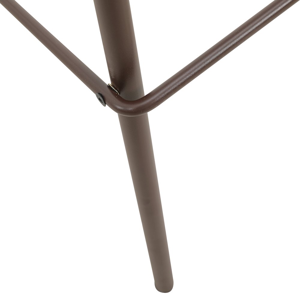 Devon Mid-Century Modern Aluminum Bar Stool. Picture 14