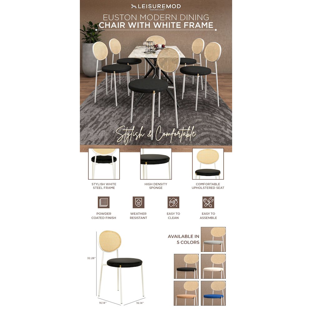 Aura Modern Plastic Side End Table, Indoor/Outdoor Use, Brown. Picture 22