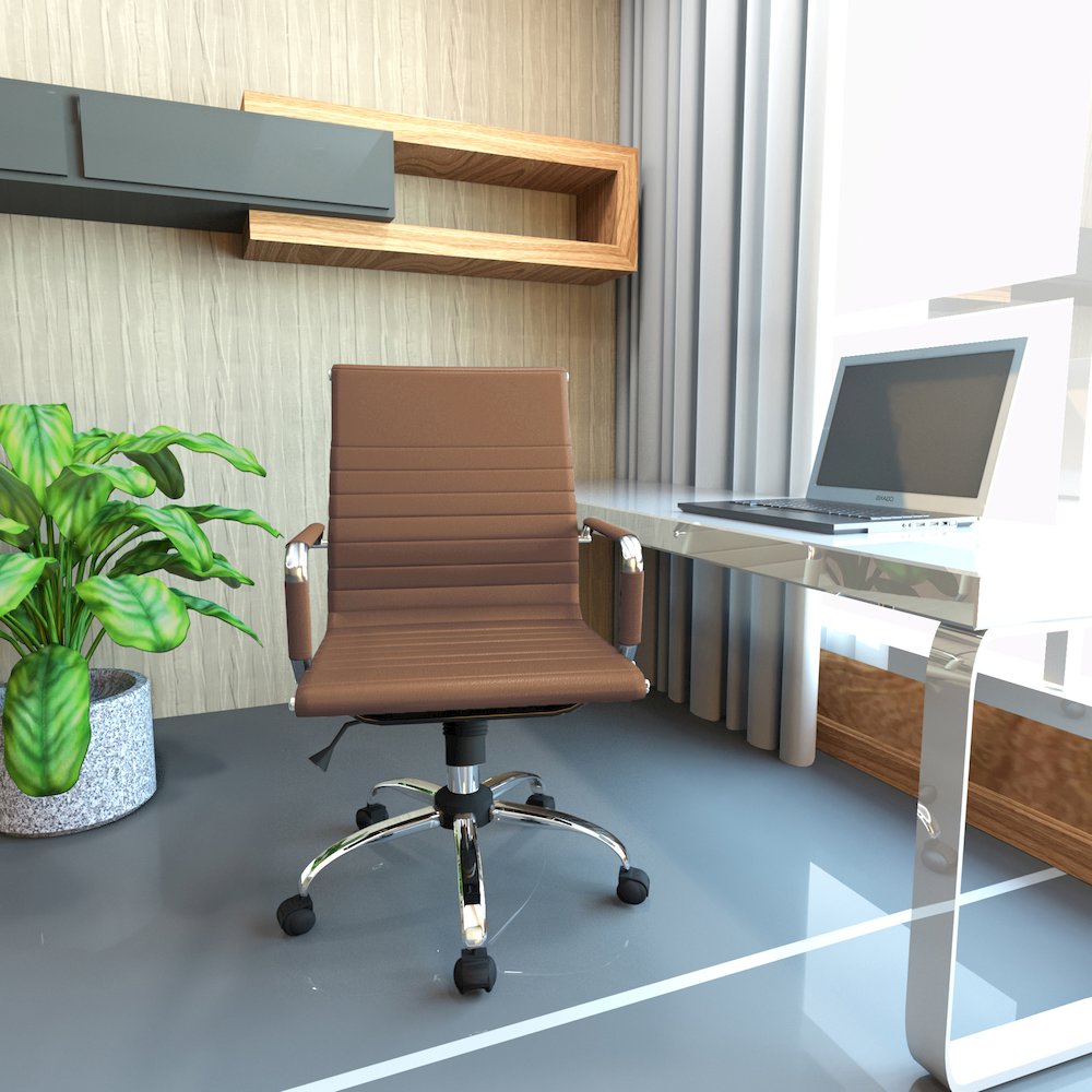Harris Modern Adjustable Office Executive Swivel Chair Task Office Chair. Picture 32