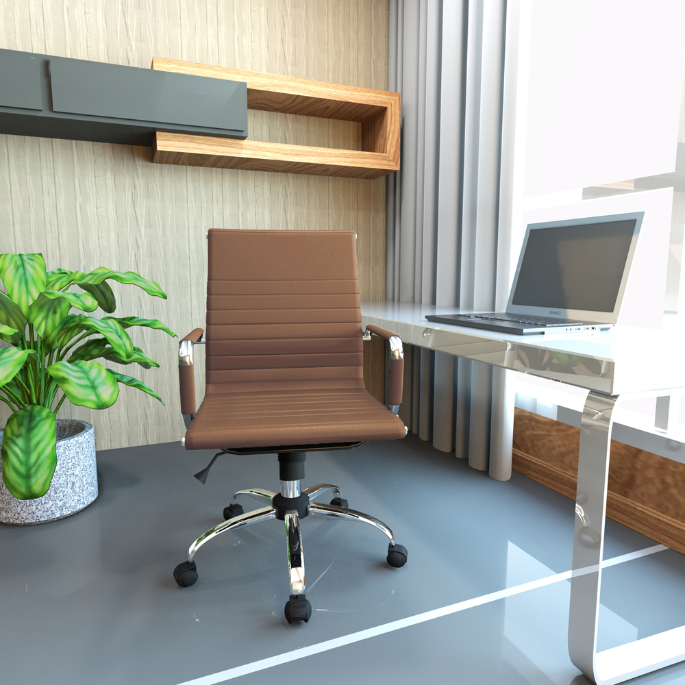 Harris Modern Adjustable Office Executive Swivel Chair Task Office Chair. Picture 7