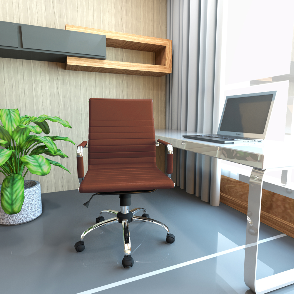 Harris Modern Adjustable Office Executive Swivel Chair Task Office Chair. Picture 7