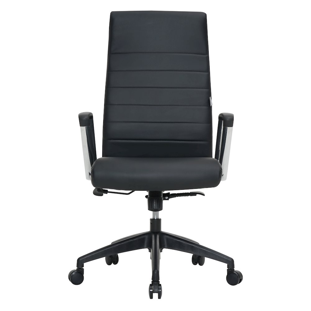 Hilton Modern High-Back Leather Office Chair. Picture 29