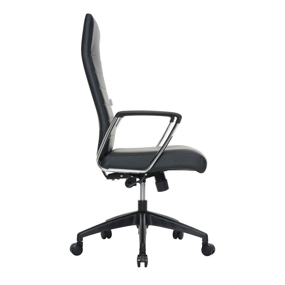Hilton Modern High-Back Leather Office Chair. Picture 32