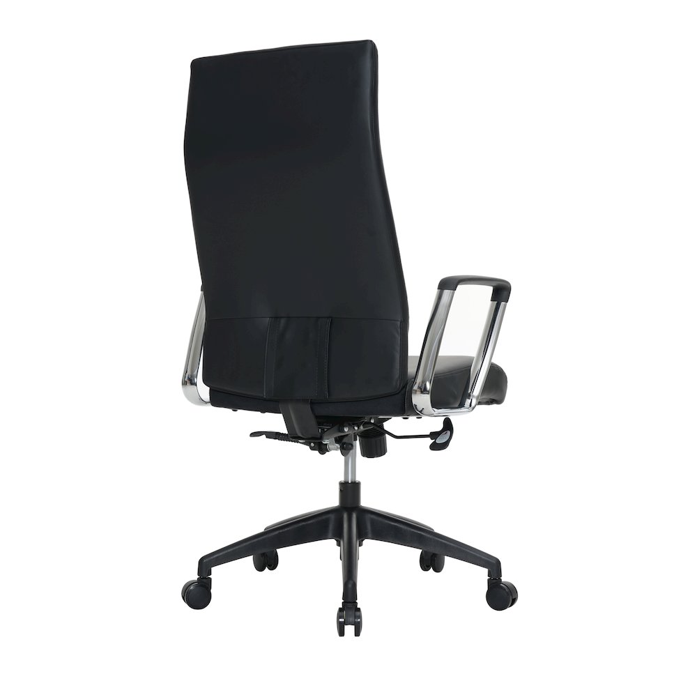 Hilton Modern High-Back Leather Office Chair. Picture 30