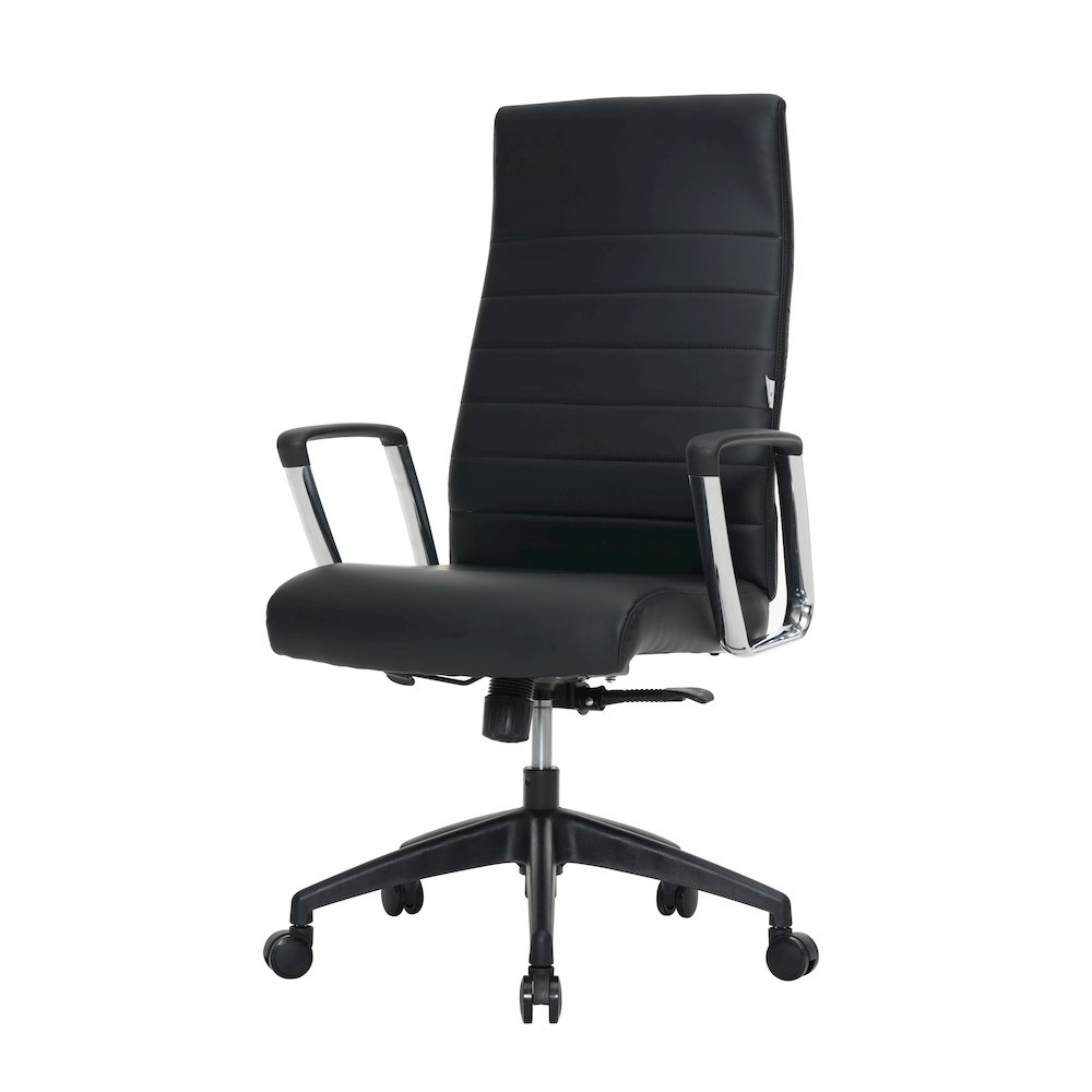 Hilton Modern High-Back Leather Office Chair. Picture 33