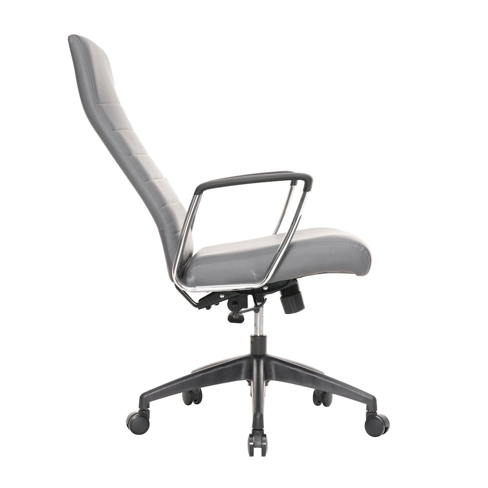 Hilton Modern High-Back Leather Office Chair. Picture 42
