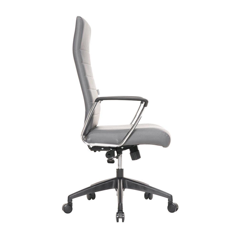 Hilton Modern High-Back Leather Office Chair. Picture 34