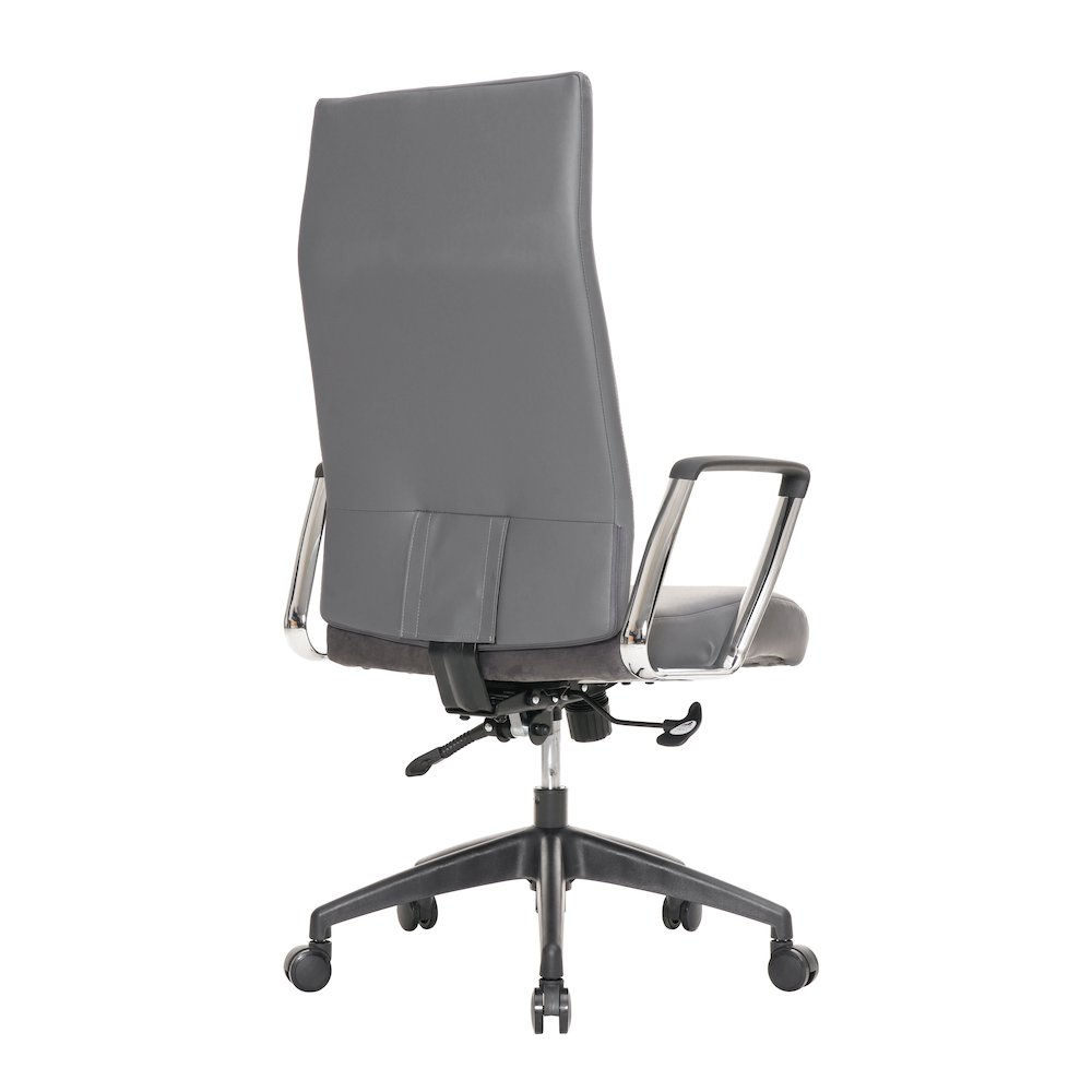Hilton Modern High-Back Leather Office Chair. Picture 38