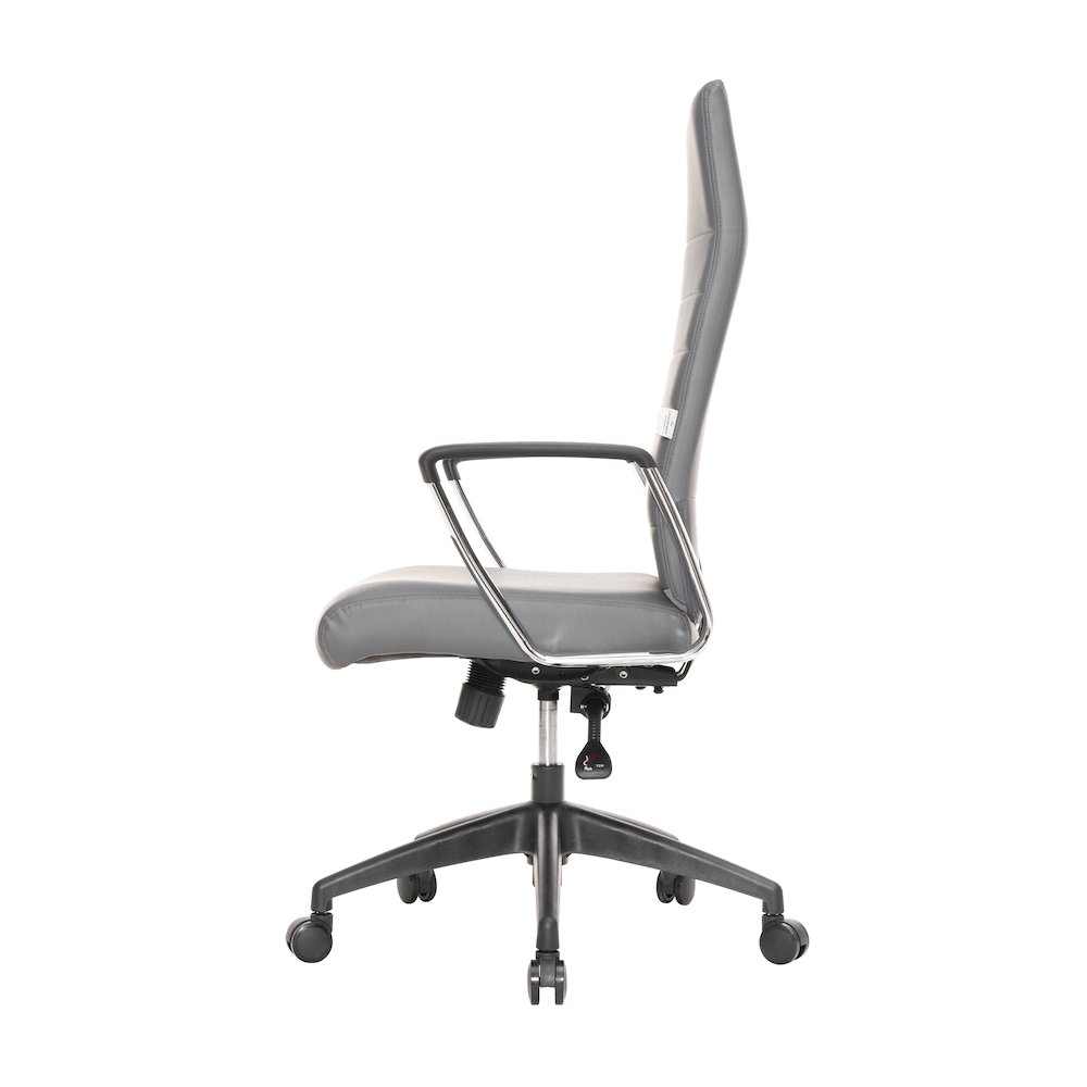Hilton Modern High-Back Leather Office Chair. Picture 35