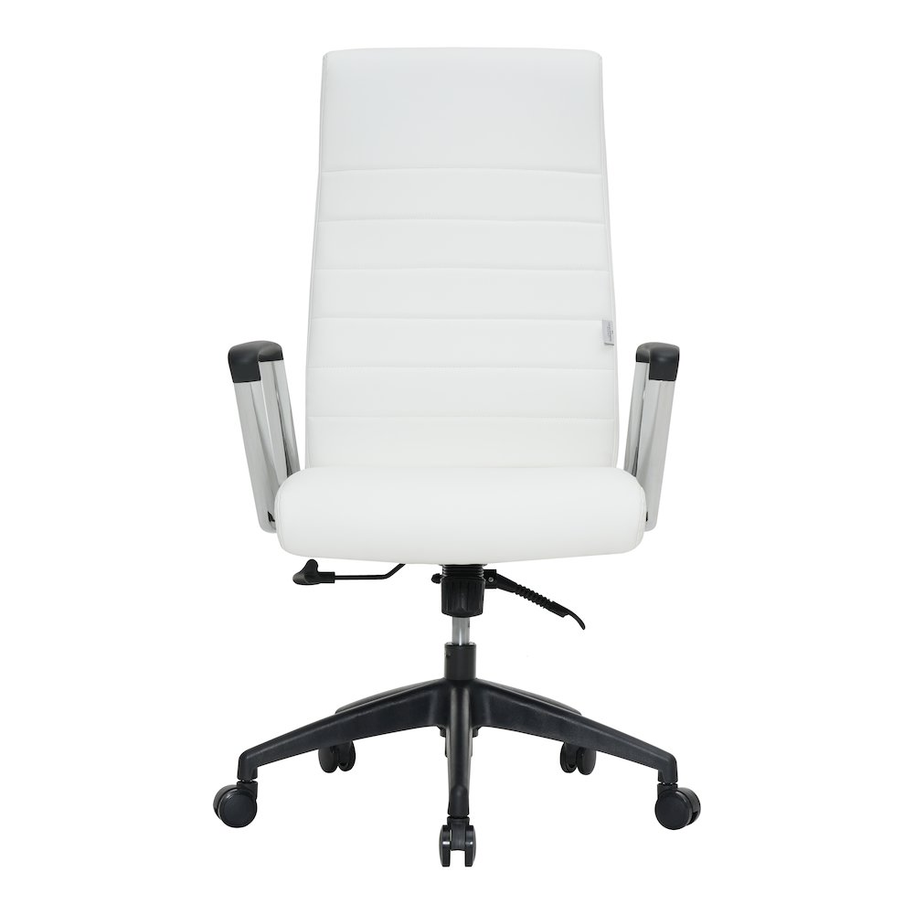 Hilton Modern High-Back Leather Office Chair. Picture 31