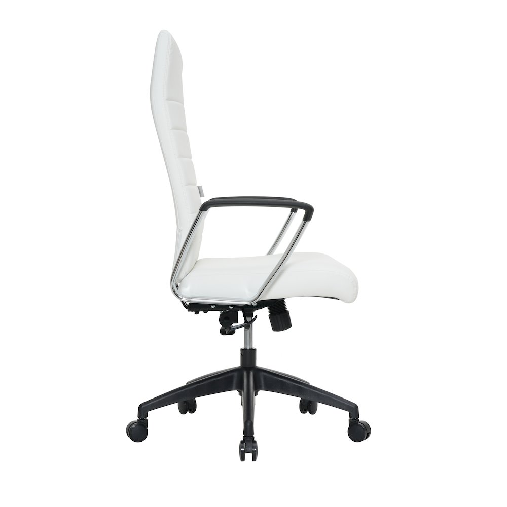 Hilton Modern High-Back Leather Office Chair. Picture 30