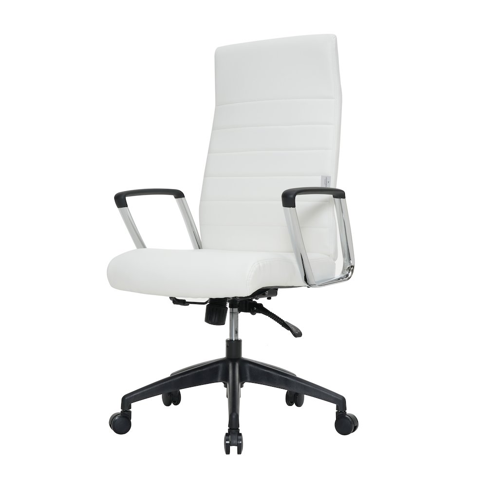 Hilton Modern High-Back Leather Office Chair. Picture 36