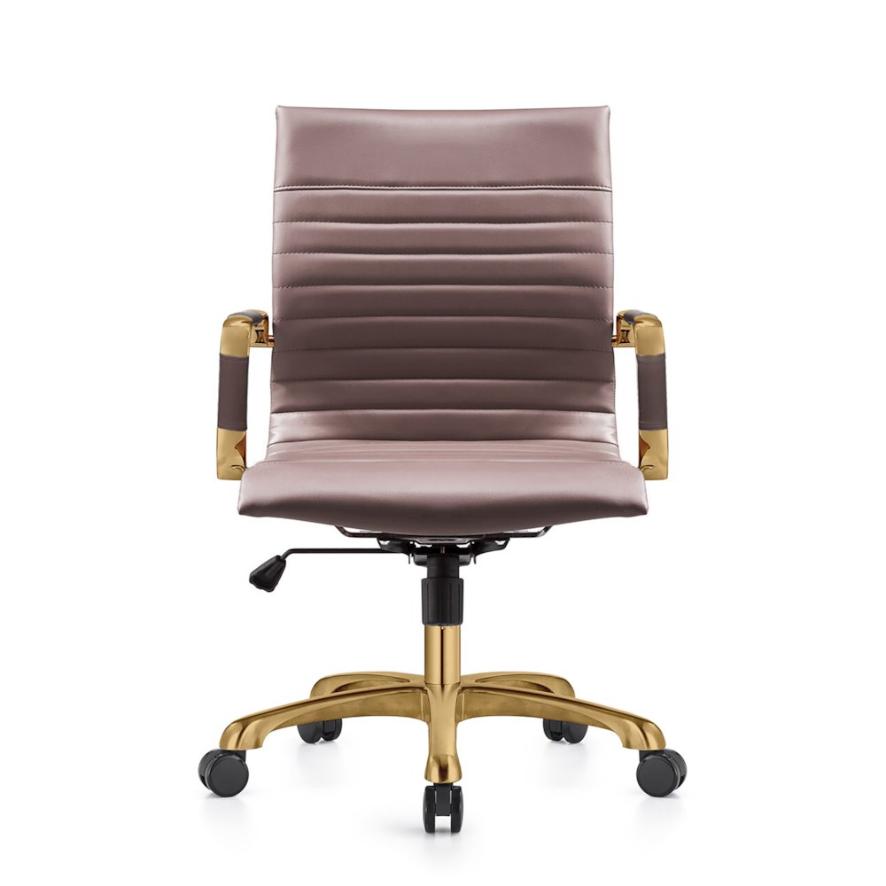 Harris Office Chair With Gold Frame. Picture 17