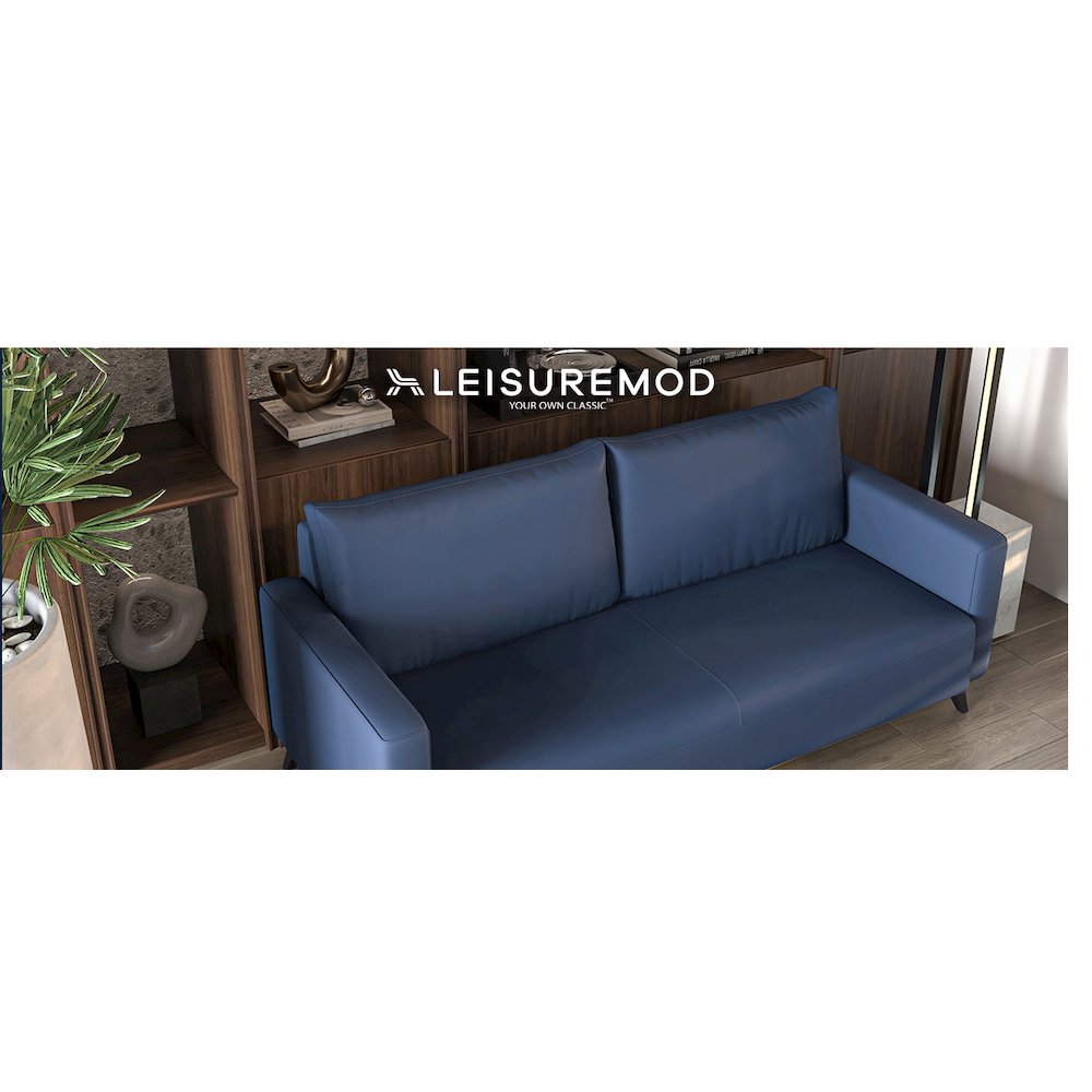Inno Collection Three Seater Sofa In Dark Blue. Picture 14