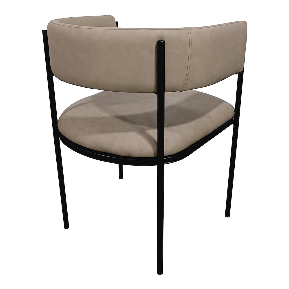 Cyril Collection Modern Chair in Taupe. Picture 5