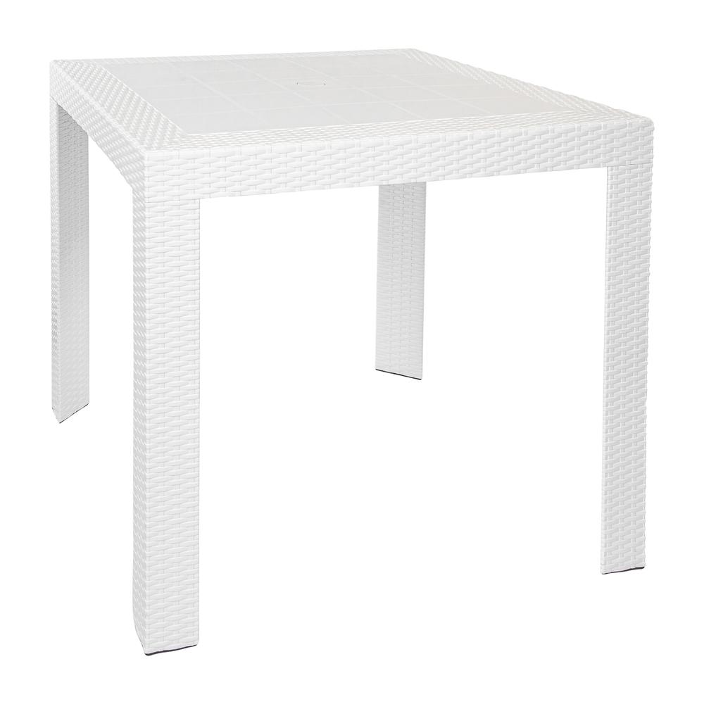 Kent 5-Piece Outdoor Dining Set with Plastic Square Table. Picture 12