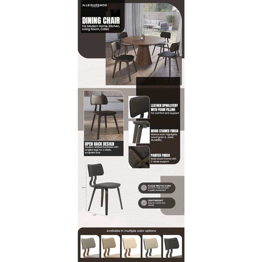 Modern Wooden Dining Chair. Picture 27