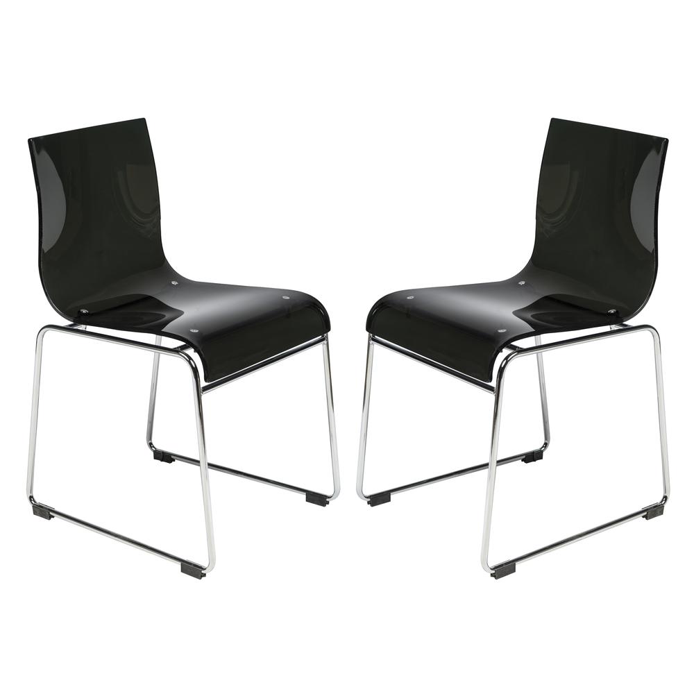 Lima Modern Acrylic Chair. Picture 8