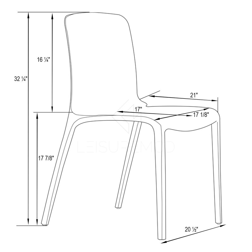 Murray Modern Dining Chair. Picture 7