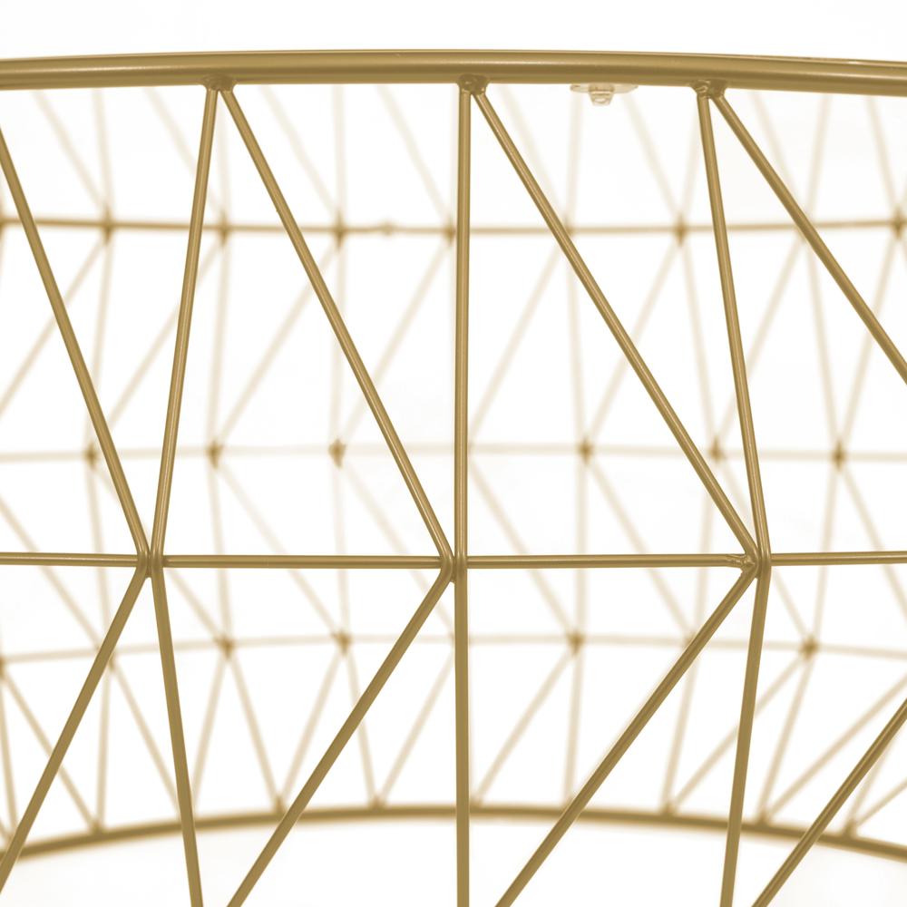 Malibu Modern Round Glass Top Coffee Table With Metal Base. Picture 5