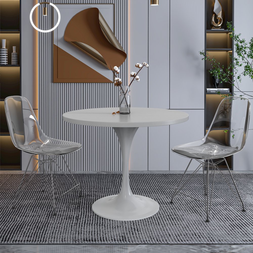 Verve Collection 36 Round Dining Table. Picture 14