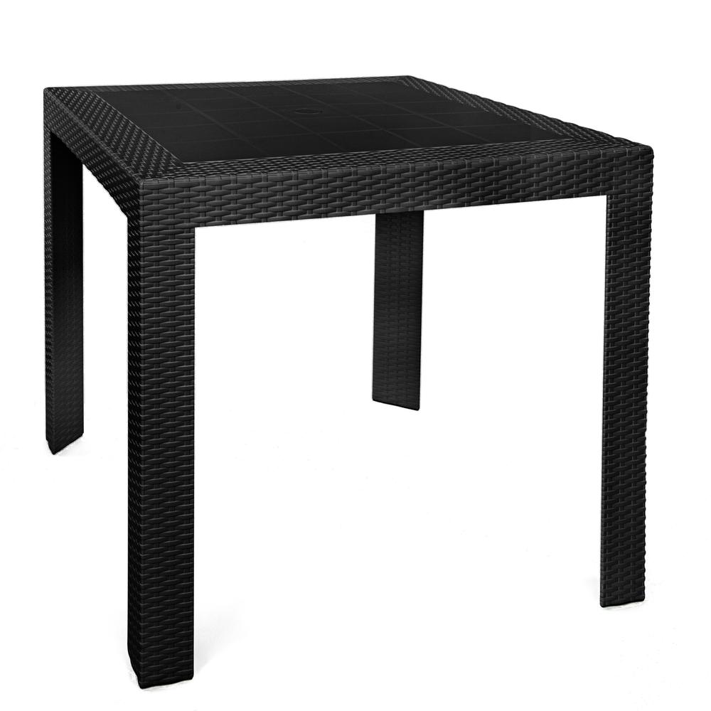Mace Weave Design Outdoor Dining Table. Picture 1