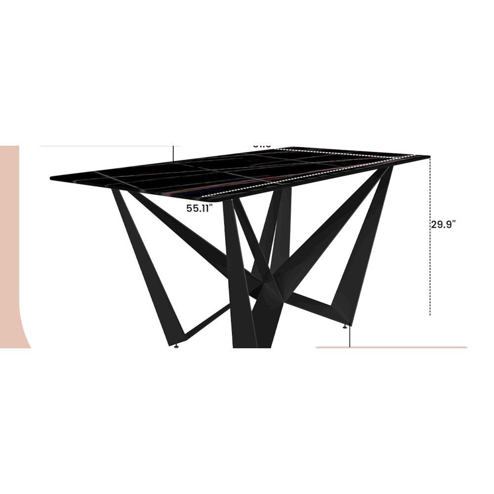 Nuvor Series Modern Dining Table. Picture 32