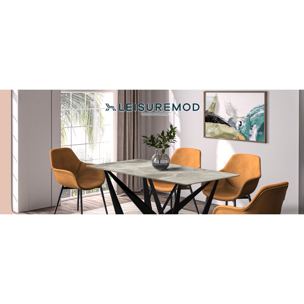Nuvor Series Modern Dining Table. Picture 32