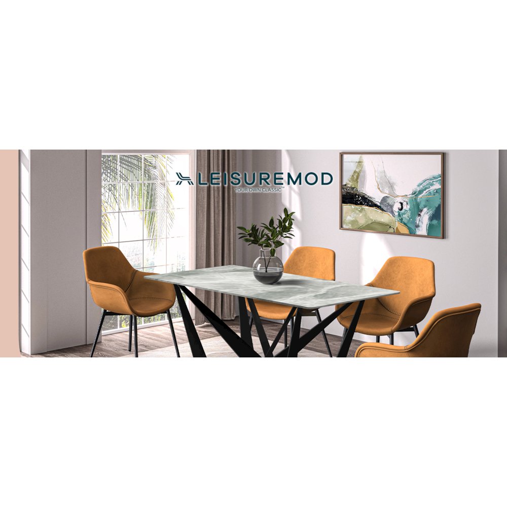Nuvor Series Modern Dining Table. Picture 31