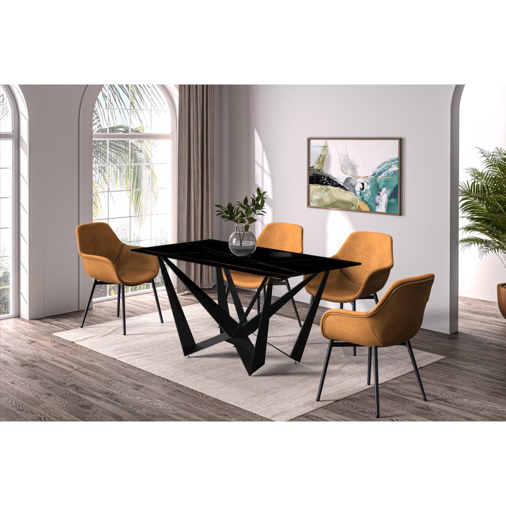 Nuvor Series Modern Dining Table. Picture 21