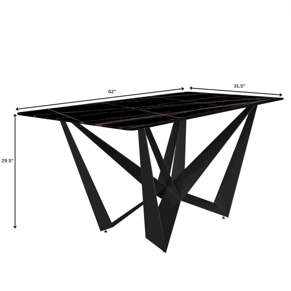 Nuvor Series Modern Dining Table. Picture 15
