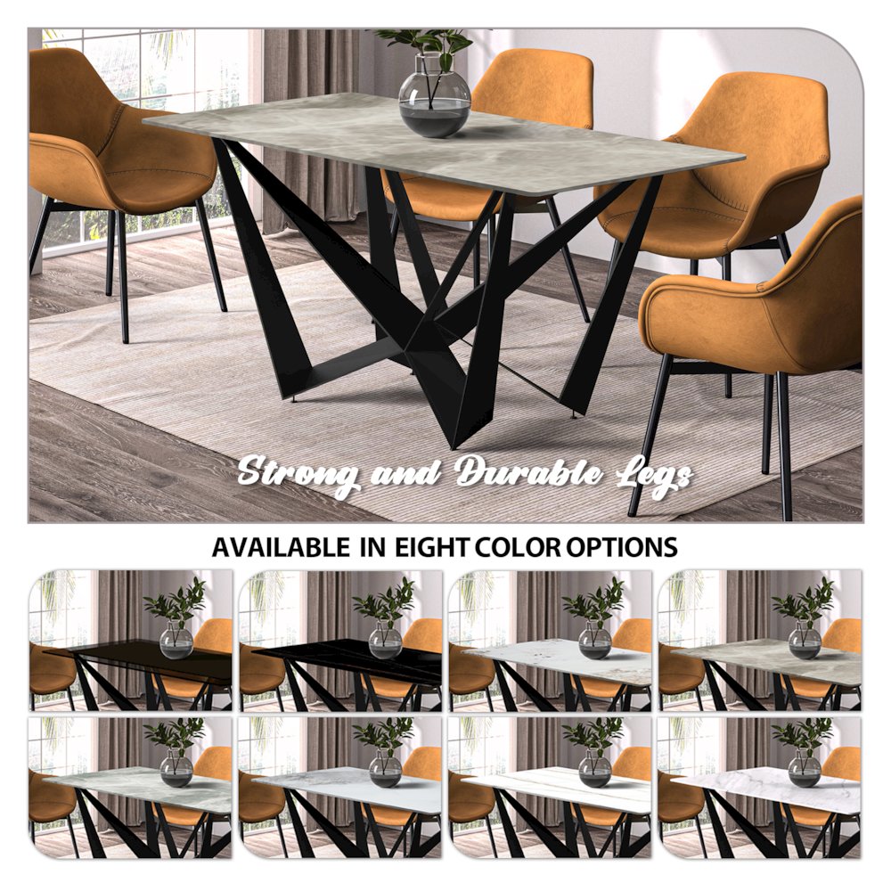 Nuvor Series Modern Dining Table. Picture 20