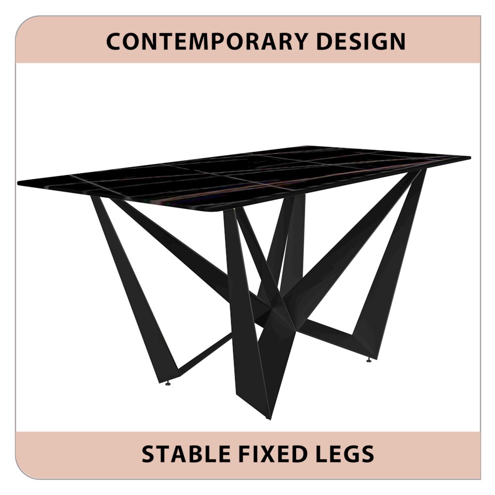 Nuvor Series Modern Dining Table. Picture 24