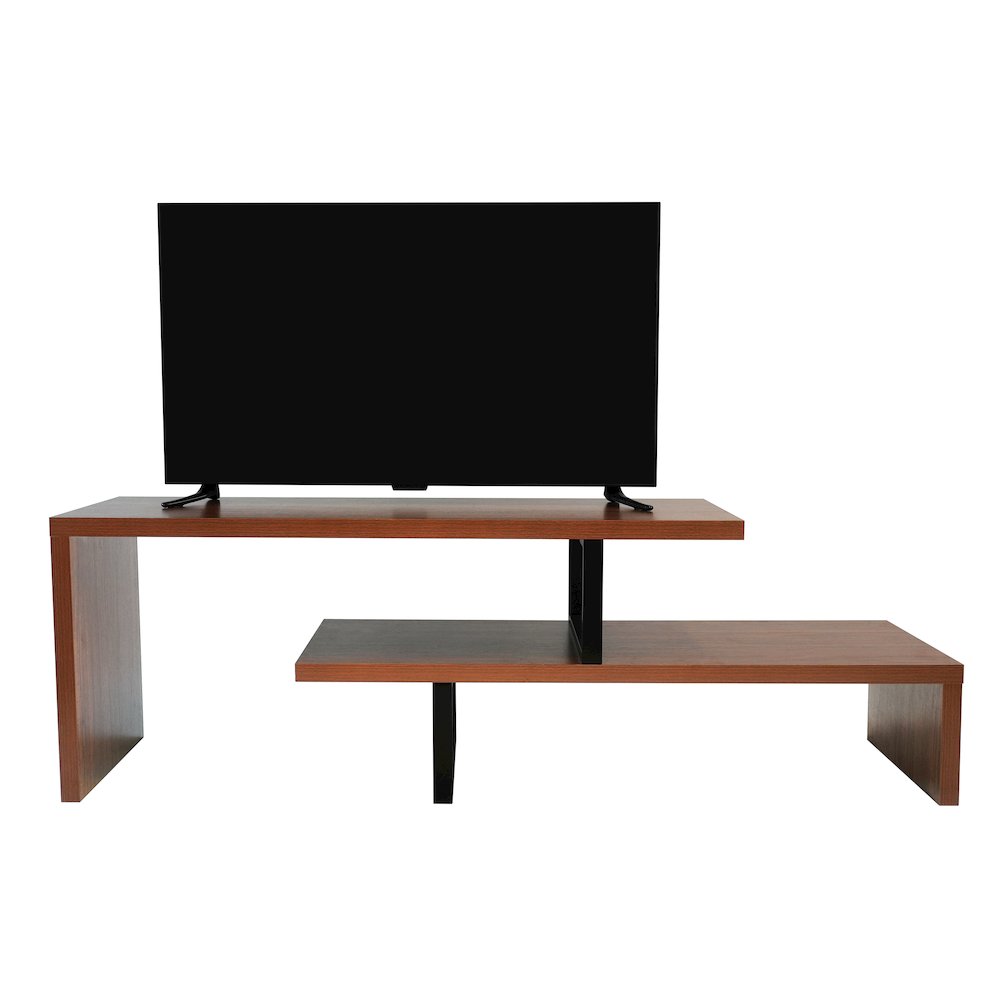 Orford Mid-Century Modern TV Stand in Walnut. Picture 13