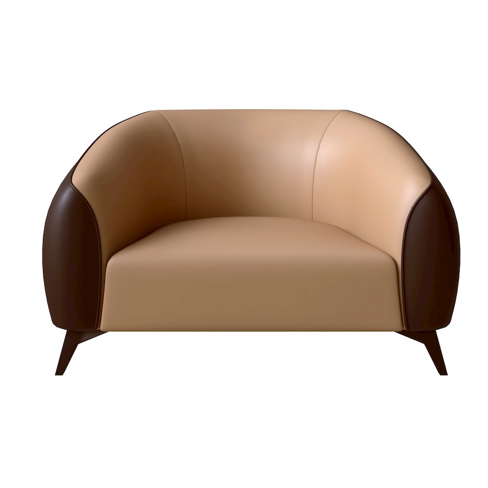 Opula Collection Single Seater Sofa In Brown. Picture 10