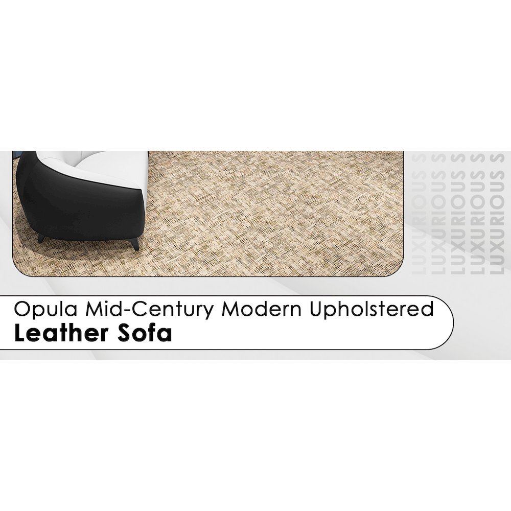Opula Collection Sofa Set, 2 Single Seaters, and 3 seater In Black\White. Picture 15