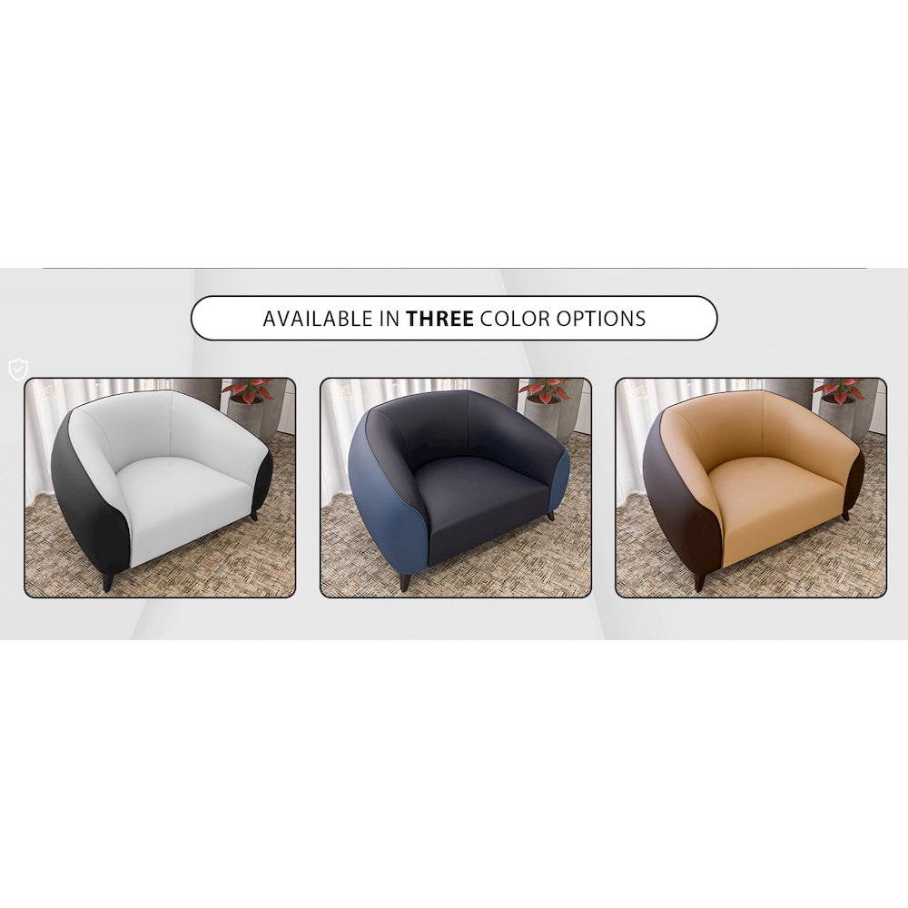 Opula Collection Single Seater Sofa In Blue. Picture 17