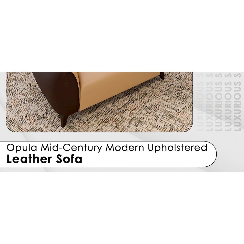 Opula Collection Single Seater Sofa In Brown. Picture 15
