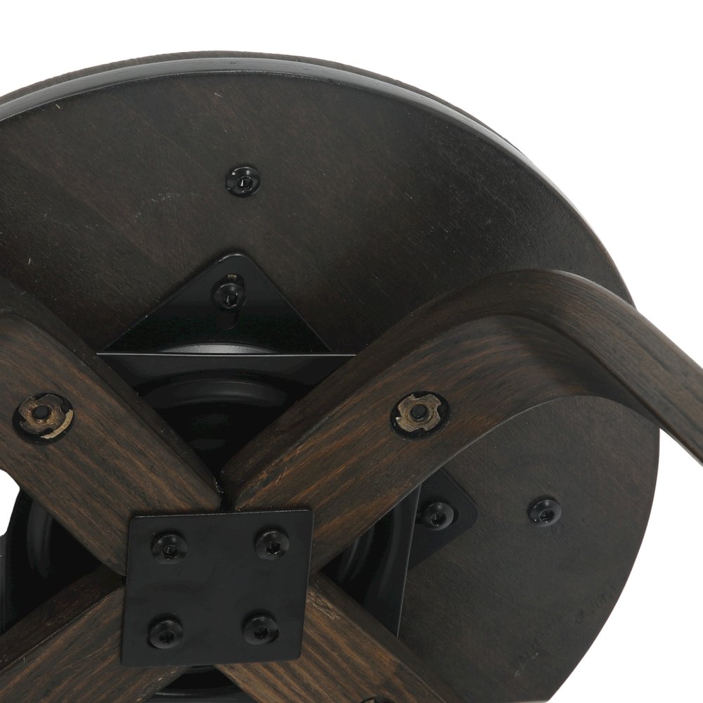 Wooden Counter Stool Pelya Collection Modern Style Walnut Glazed color in Brown. Picture 35