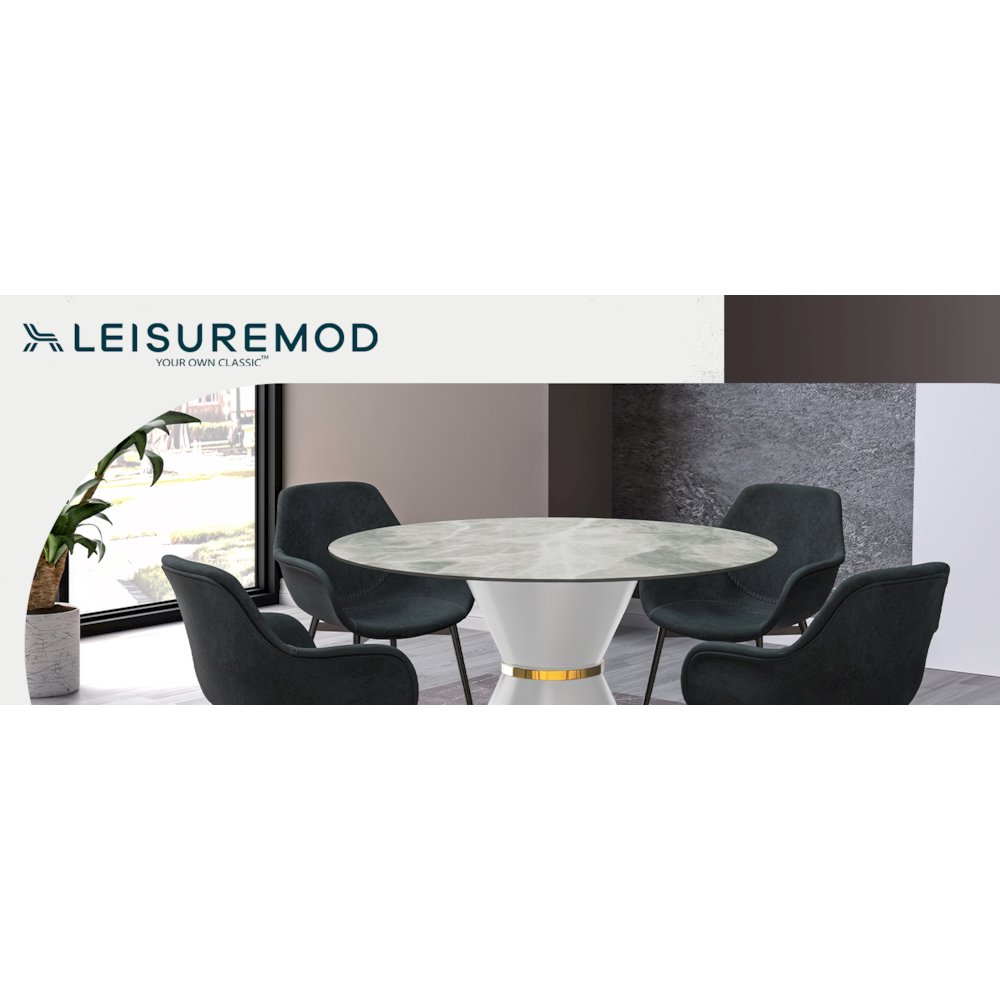 Qorvus Series Round Dining Table. Picture 10