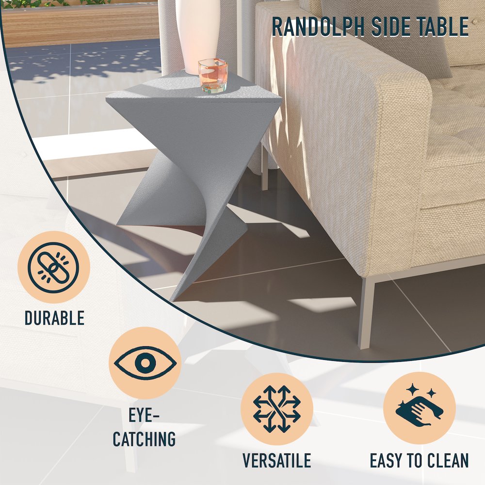 Randolph Modern Side Table Set of 2. Picture 20
