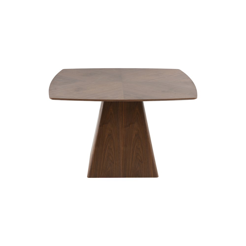 Zephry Collection Modern Dining Wooden Square Dining Table in Natural Wood. Picture 49