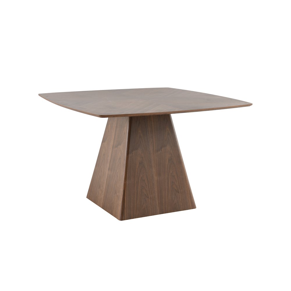 Zephry Collection Modern Dining Wooden Square Dining Table in Natural Wood. Picture 48